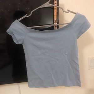 pacsun off the shoulder top